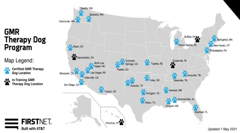 AT&T Launches Animal Assisted Therapy for First Responders | All Things ...