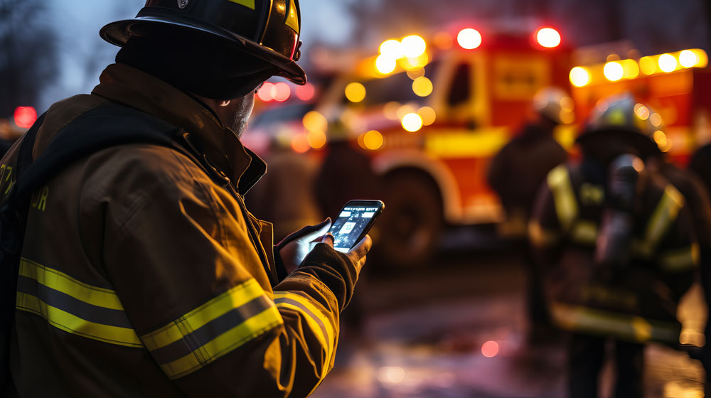 Whenever you see law enforcement, fire, and EMS communicating on site using ruggedized smartphones and tablets, chances are that they’re using FirstNet. 
